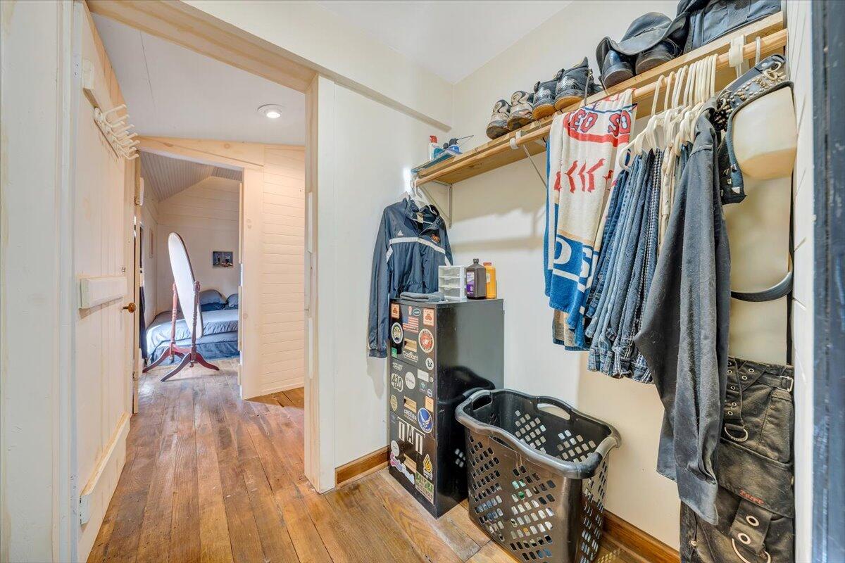 6702 Ferrum Mountain Road Callaway, VA 24067 - Photo 20 of 45 a view of hallway with furniture and wooden floor