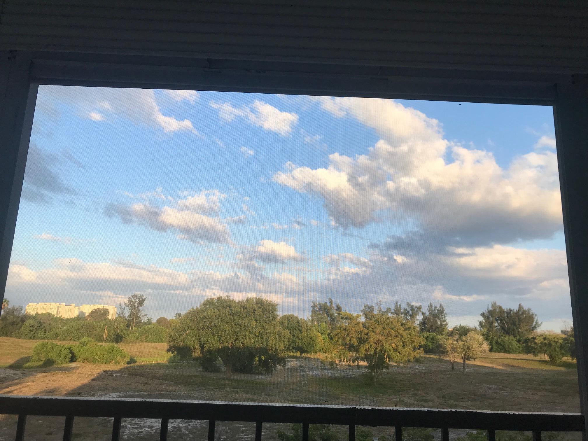 6400 Northwest 2nd Avenue, Unit 417 Boca Raton, FL 33487 - Photo 32 of 66 a view of sky from balcony