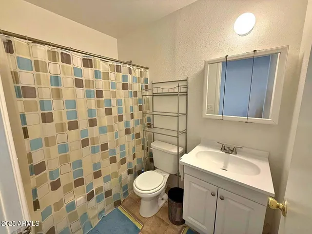 a bathroom with a sink and a toilet