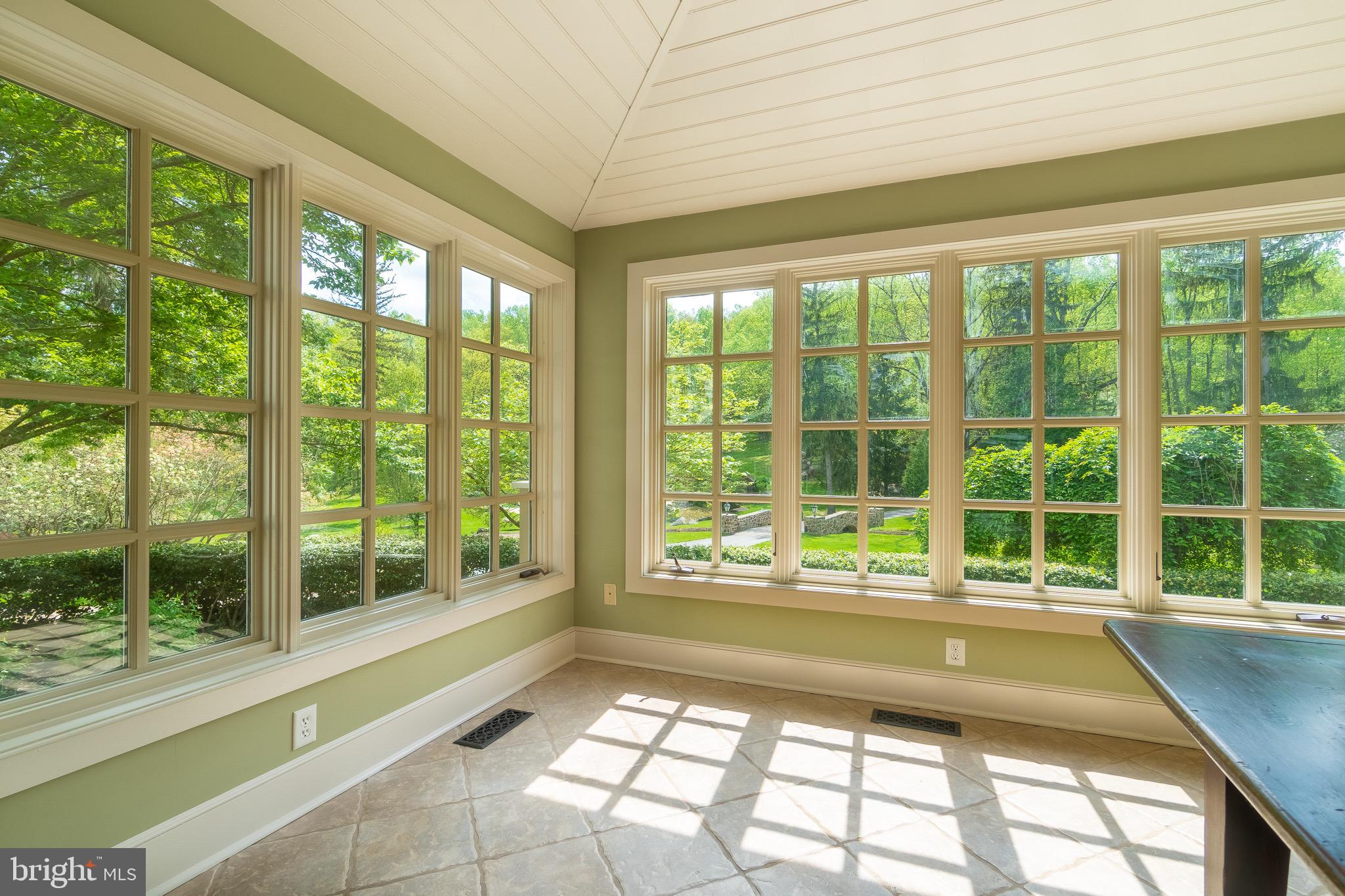 635 Font Road Glenmoore, PA 19343 - Photo 15 of 29 Sun Room- view of front yard
