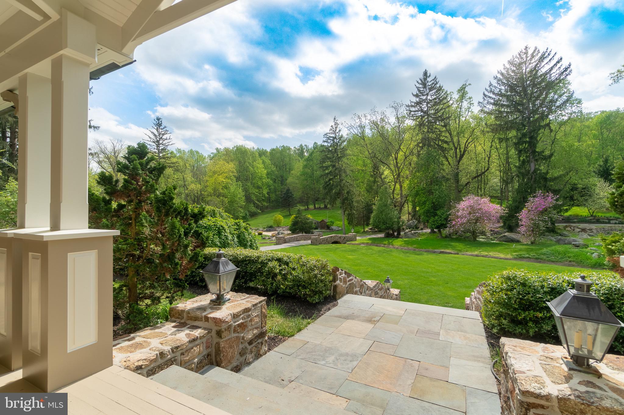 635 Font Road Glenmoore, PA 19343 - Photo 7 of 29 Front Porch with yard views