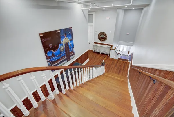 a view of a walk in closet