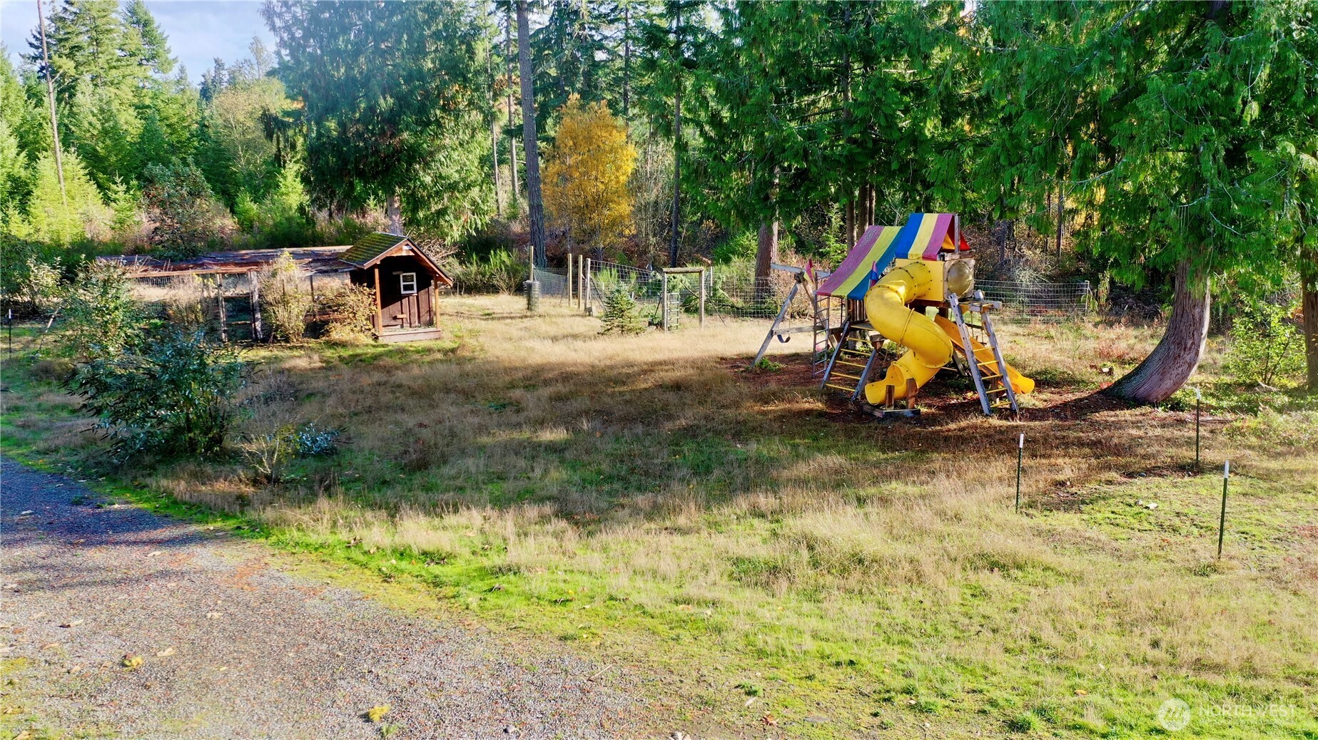 22305 Bald Hill Road Southeast Yelm, WA 98597 - Photo 29 of 39 a view of a park with slide