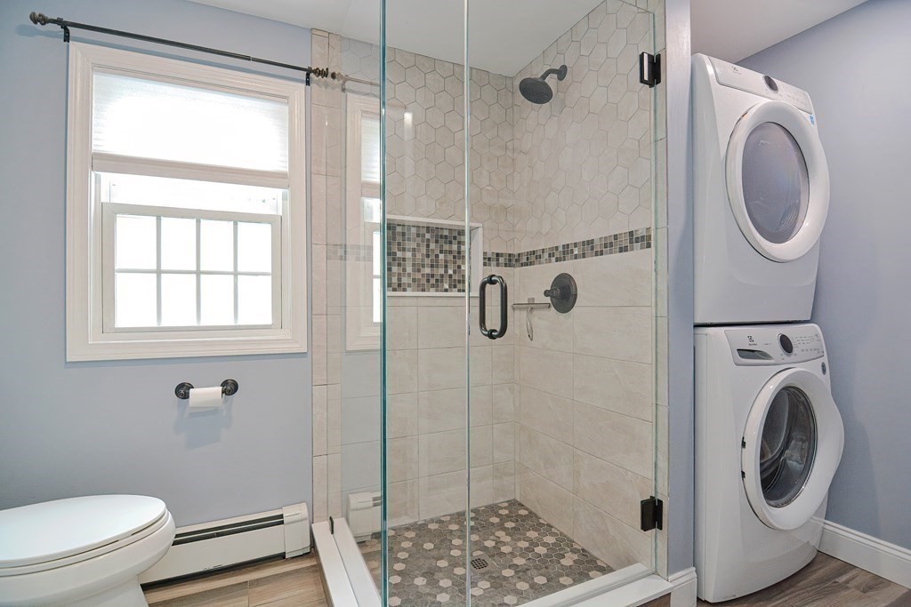 93 Cameron Road Norwood, MA 02062 - Photo 18 of 42 a bathroom with a sink a toilet and shower