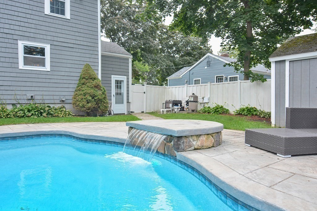 93 Cameron Road Norwood, MA 02062 - Photo 34 of 42 a view of a house with pool and a yard