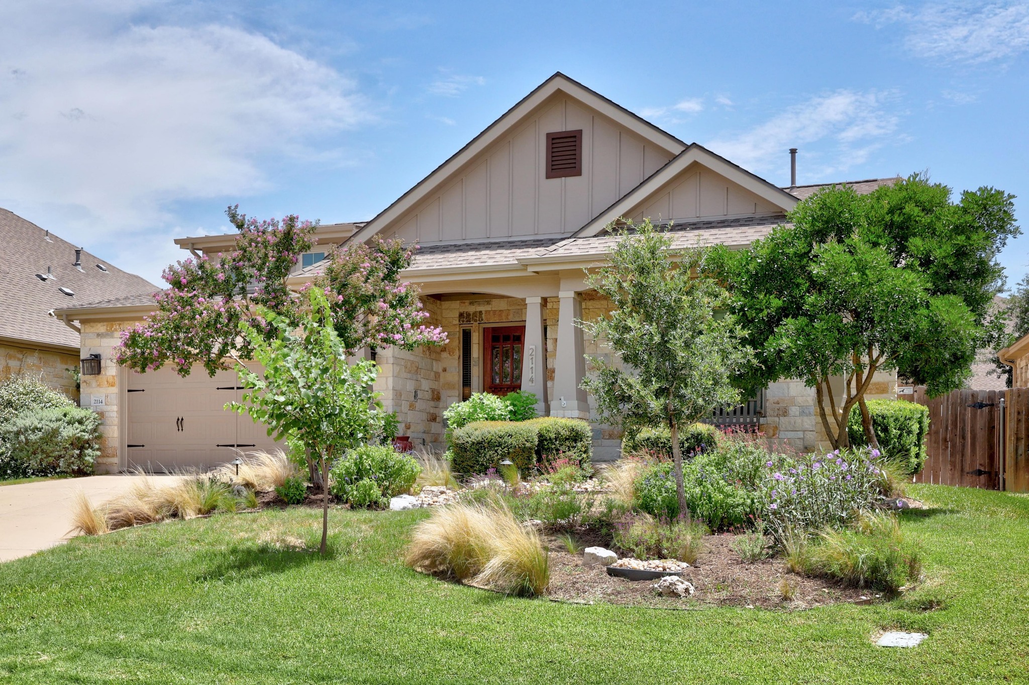 2114 Manada Trail Cedar Park, TX 78641 - Photo 1 of 36 a front view of a house with a yard