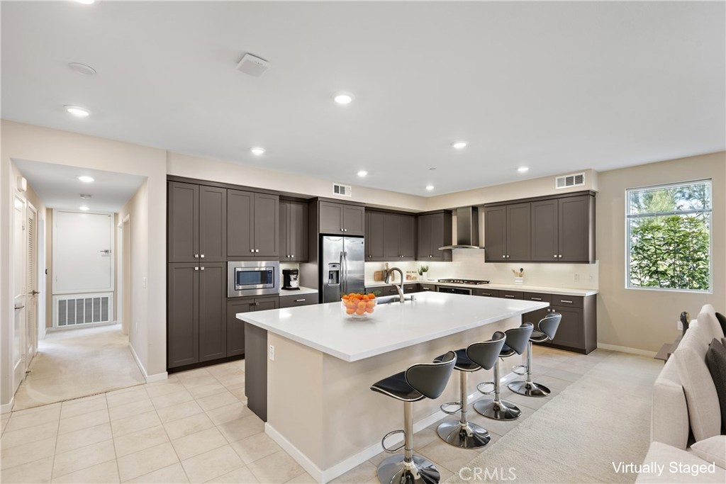 Designer Kitchen.            Virtually Staged