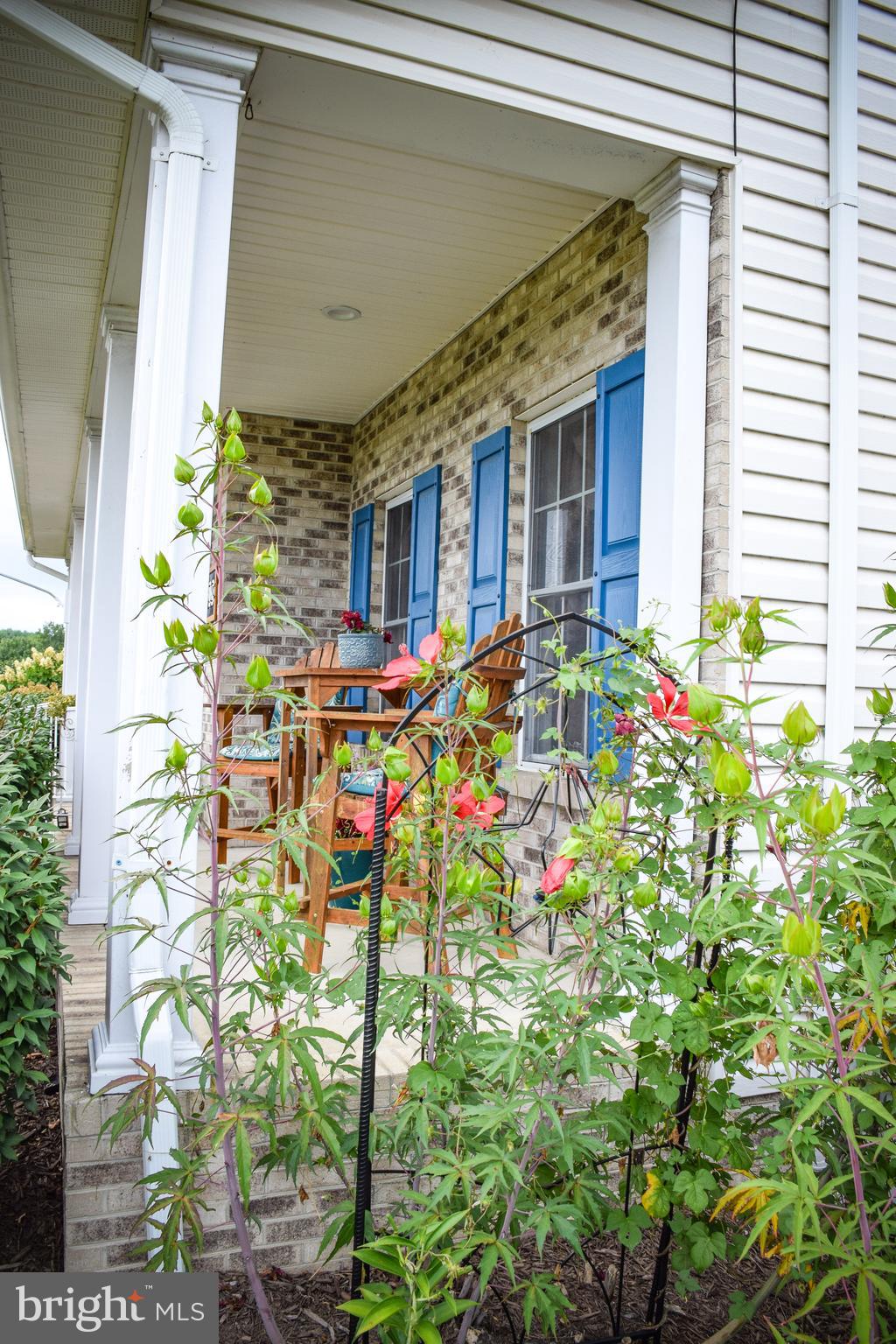 765 Gun Club Road Stephenson, VA 22656 - Photo 107 of 113 a flower garden is sitting in front of a door