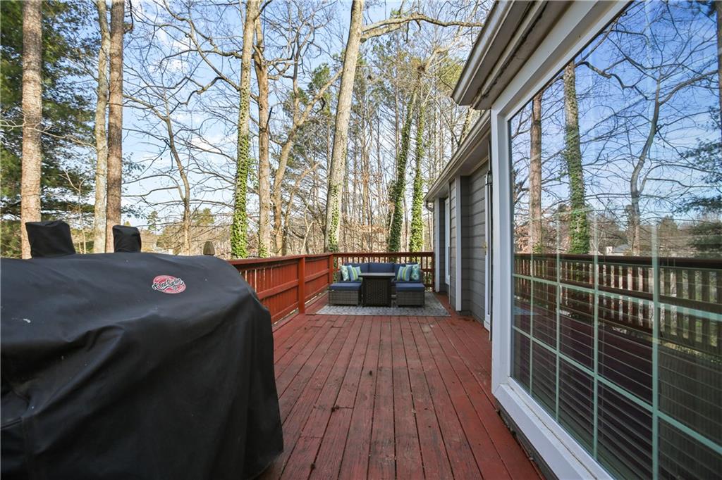 920 Bridge Pointe Court Alpharetta, GA 30005 - Photo 3 of 18 a view of a balcony with chairs