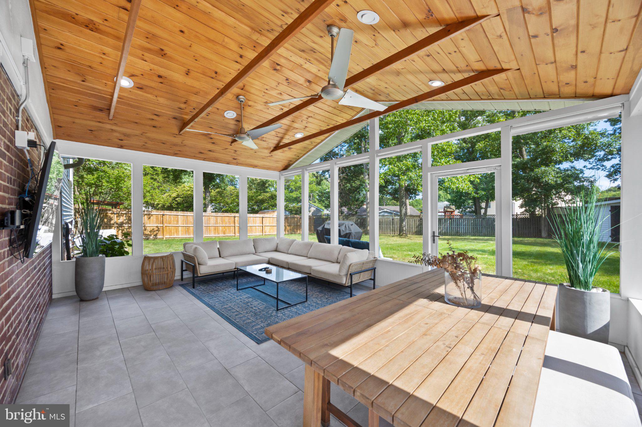 6705 New Hope Drive Springfield, VA 22151 - Photo 51 of 67 Bright and airy sunroom retreat.
