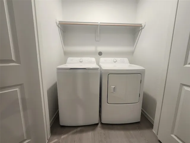 an empty room with an entryway