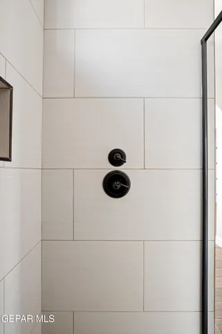 a view of a bathtub in a bathroom