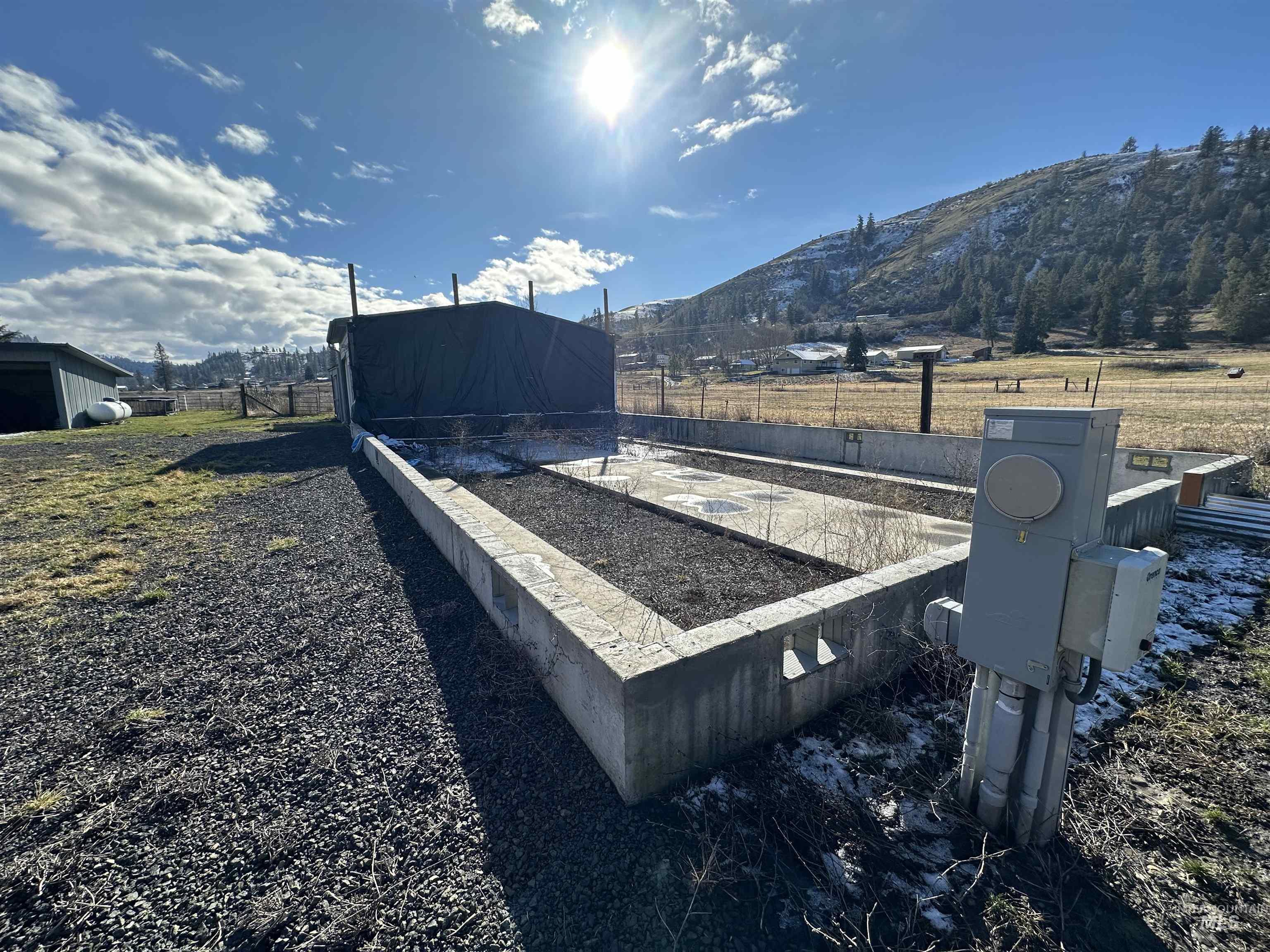 2859 Luke's Gulch Road Stites, ID 83552 - Photo 42 of 48 View of yard featuring a vegetable garden, a mountain view, and a rural view