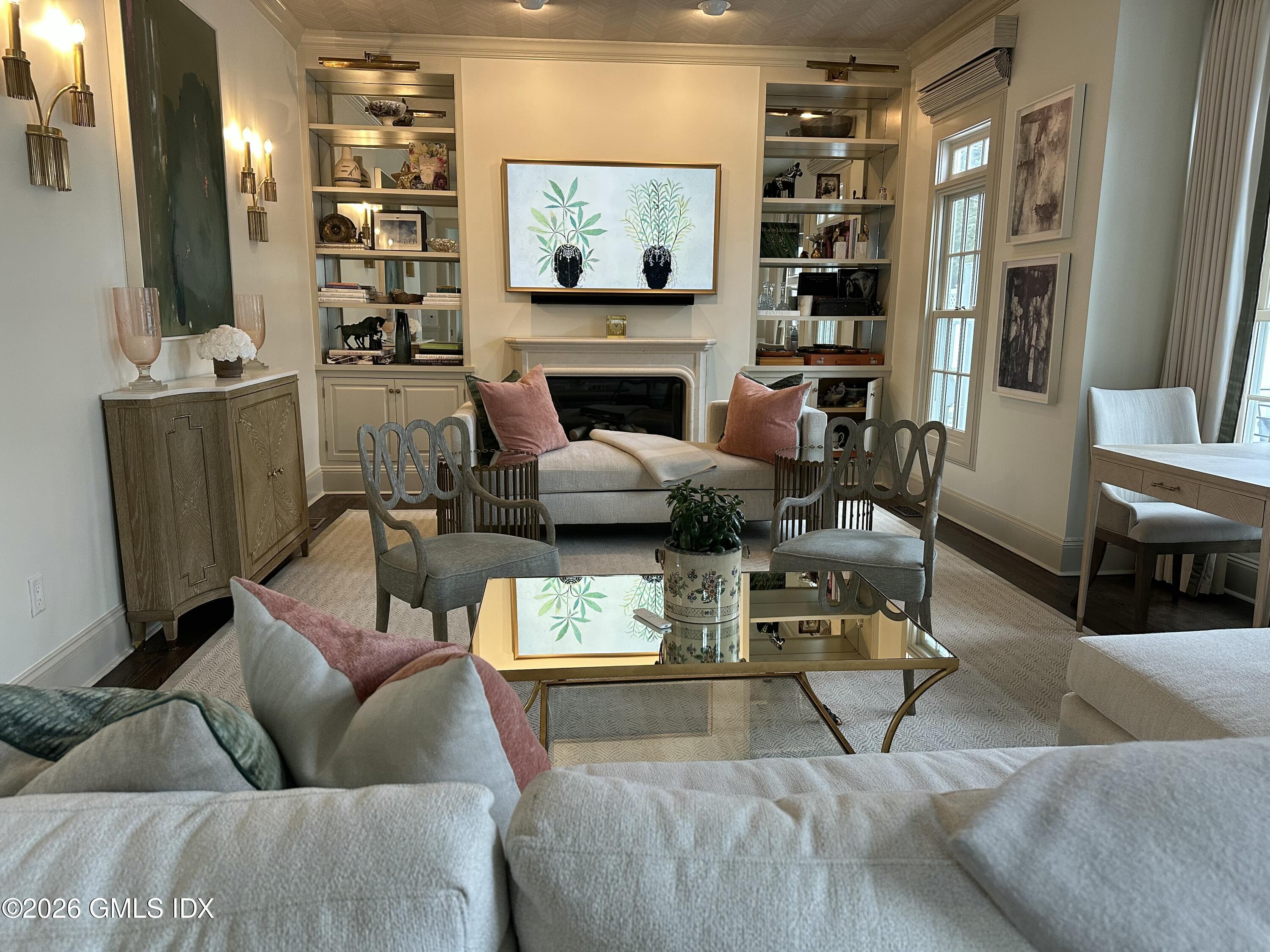 48 Spring Street, Unit 14 Greenwich, CT 06830 - Photo 5 of 25 Living Room w/Fireplace