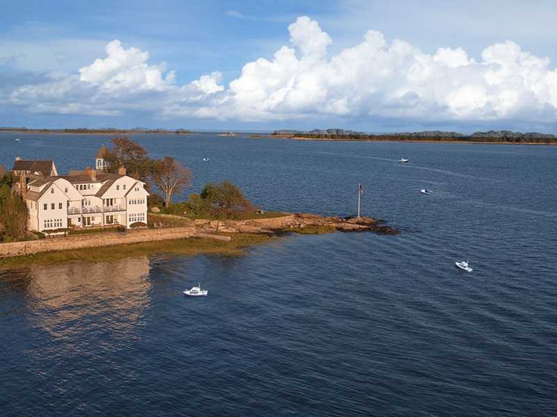 18 Rocky Point Road Rowayton, CT 06853 - Photo 3 of 24 a view of a lake view