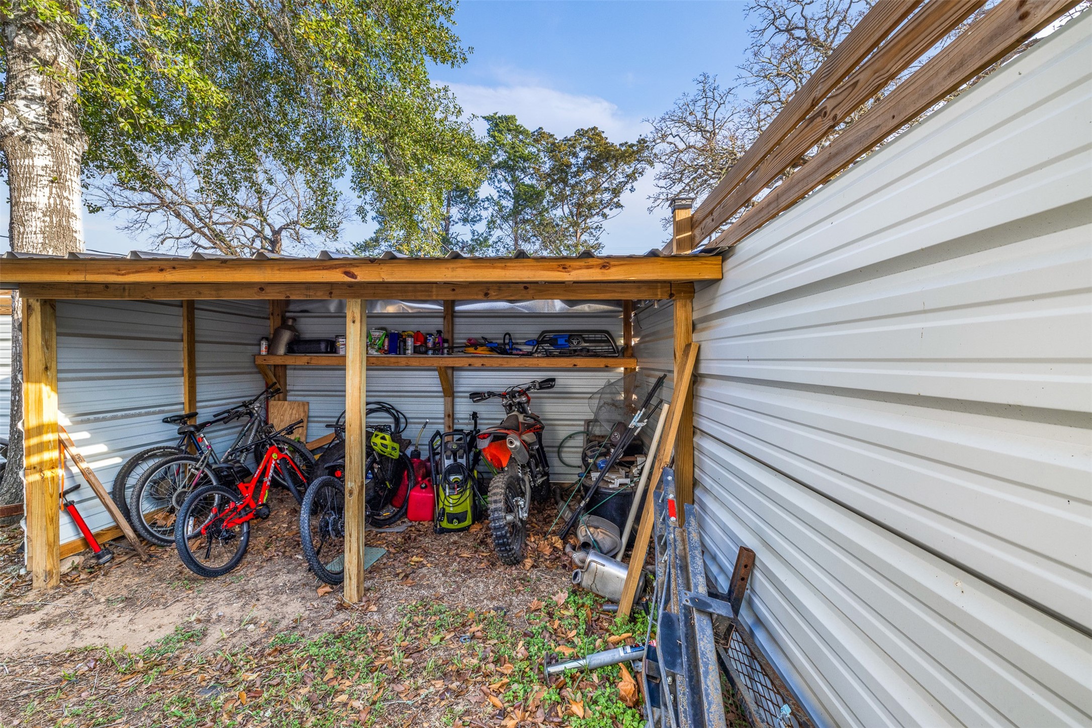 836 Pecan Street New Ulm, TX 78950 - Photo 21 of 22 Storage Shed