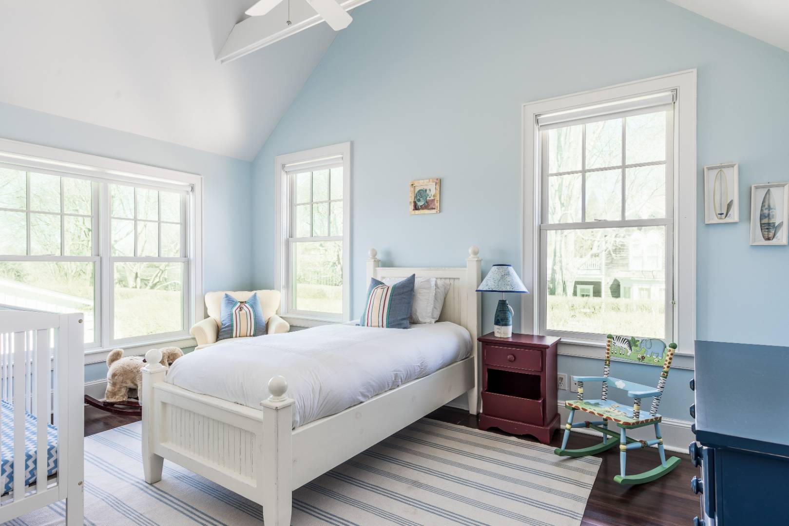56 Butter Lane Bridgehampton, NY 11932 - Photo 15 of 18 a bedroom with a bed and a table