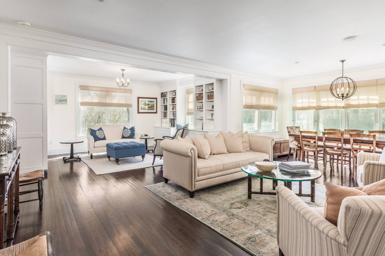 56 Butter Lane Bridgehampton, NY 11932 - Photo 6 of 18 a living room with furniture and wooden floor