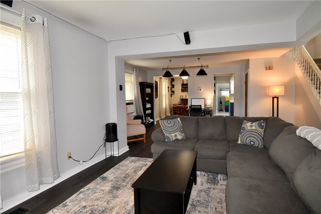 235 Decatur Street Corning, NY 14830 - Photo 11 of 44 Living Room toward dining room