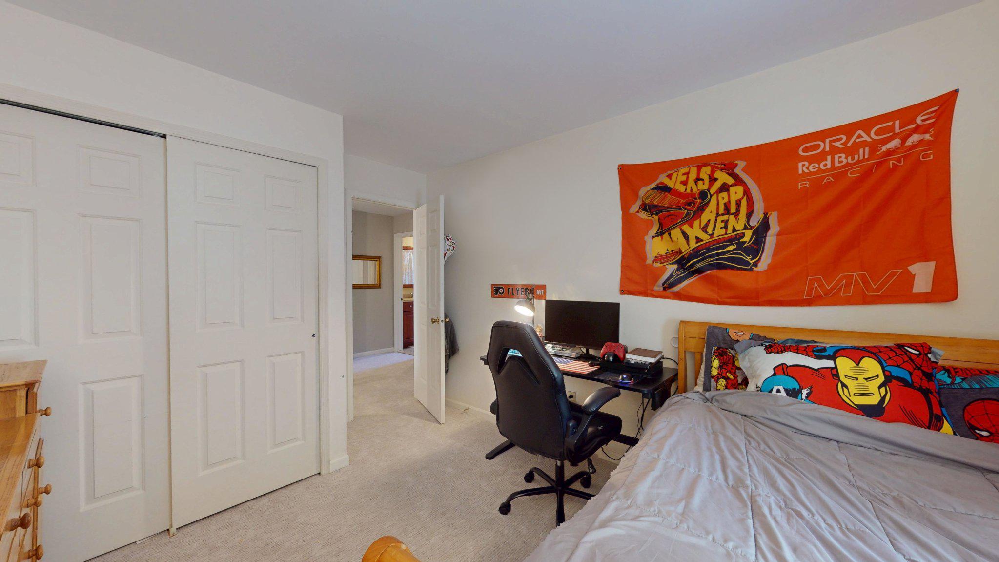 3 Colonial Court Medford, NJ 08055 - Photo 56 of 89 Vibrant bedroom with playful decor.