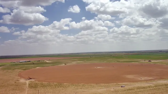 a view of an ocean and beach