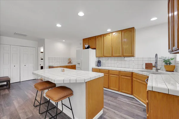 a very nice looking room with a large window