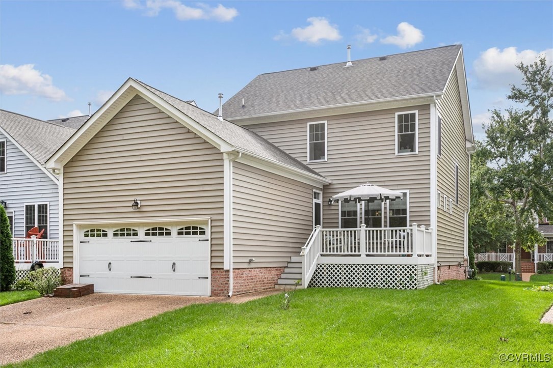 5587 Brixton Road Williamsburg, VA 23185 - Photo 36 of 42 a view of a house with a yard