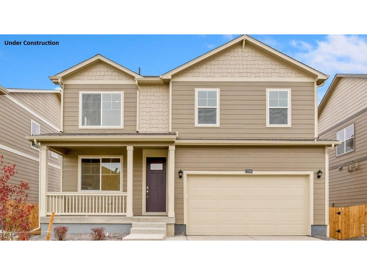 2338 Base Street Fort Lupton, CO 80621 - Photo 1 of 24 a front view of a house with a yard
