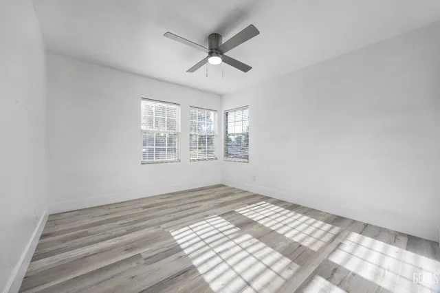 wooden floor in an empty room