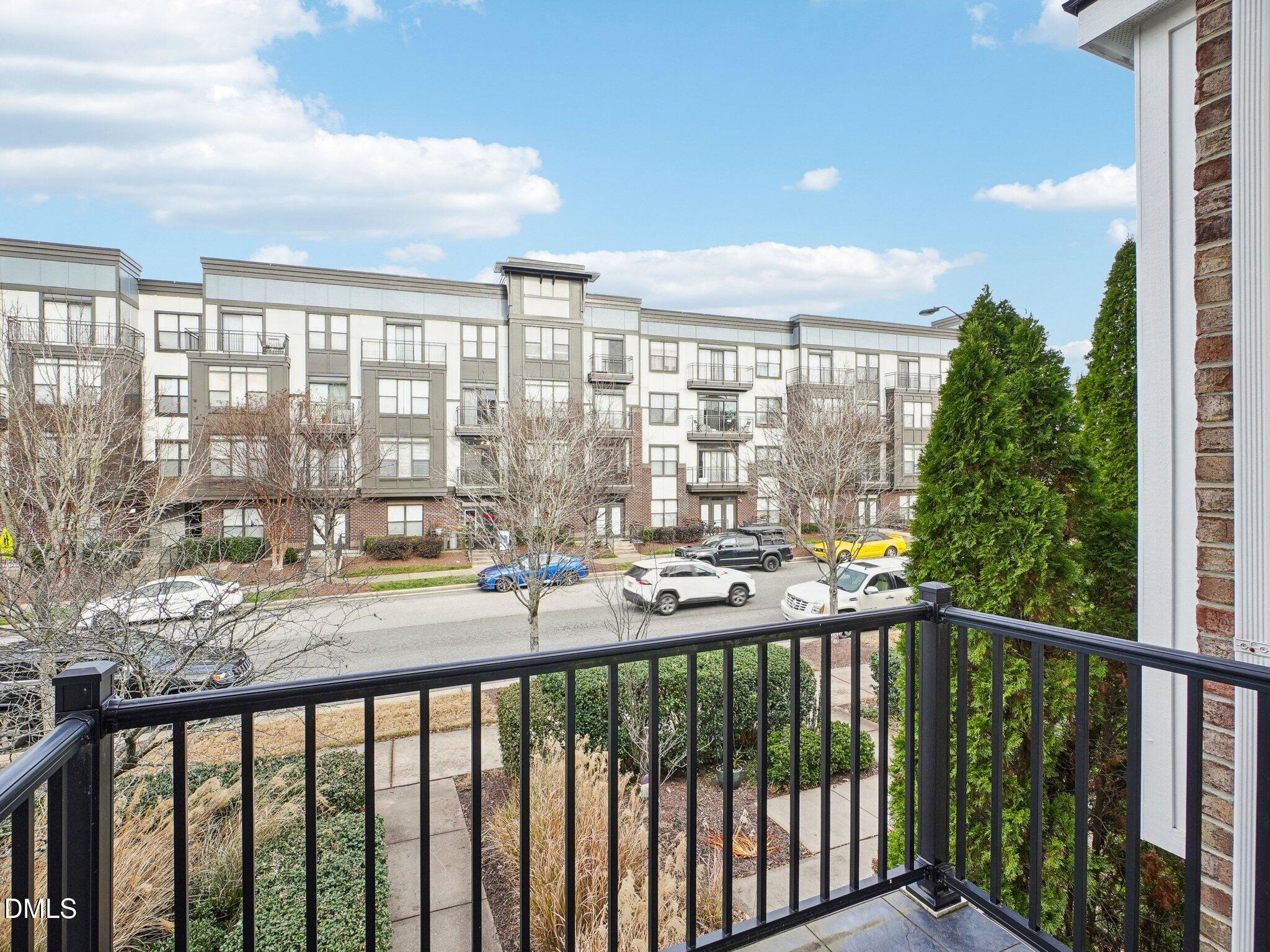 9238 Wooden Road Raleigh, NC 27617 - Photo 15 of 45 a balcony view with outdoor space