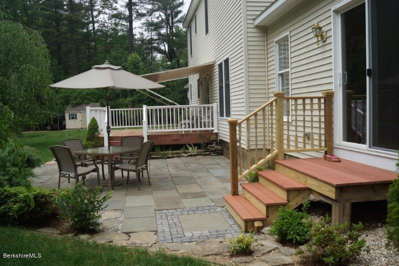 708 Clayton Road Sheffield, MA 01222 - Photo 11 of 19 a patio with table and chairs