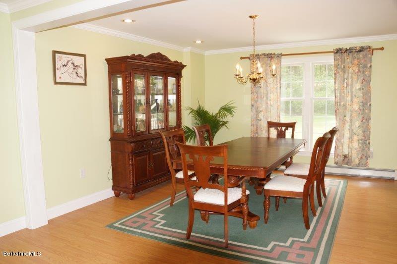 708 Clayton Road Sheffield, MA 01222 - Photo 4 of 19 a view of a dining room with furniture window and outside view