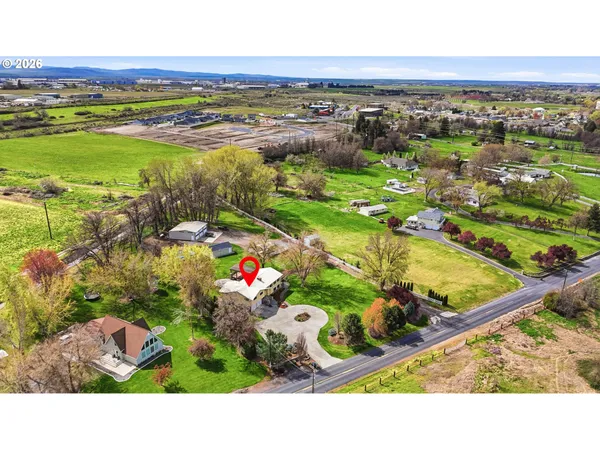 a view of a lake with a outdoor space