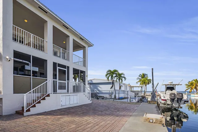 a view of a house with many windows