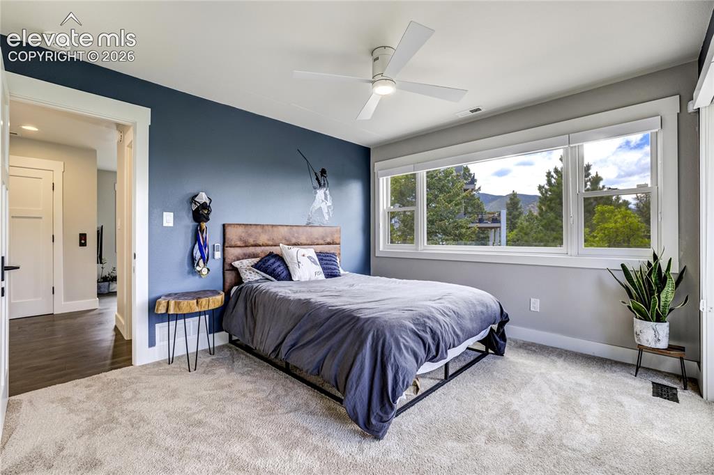 3 Thayer Road Colorado Springs, CO 80906 - Photo 33 of 50 Spacious upper-level accommodations with beautiful natural light and mountain surroundings.