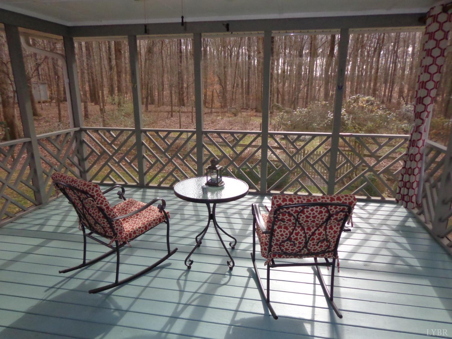 218 Otterview Road Forest, VA 24551 - Photo 39 of 63 a view of a chairs and table in the balcony