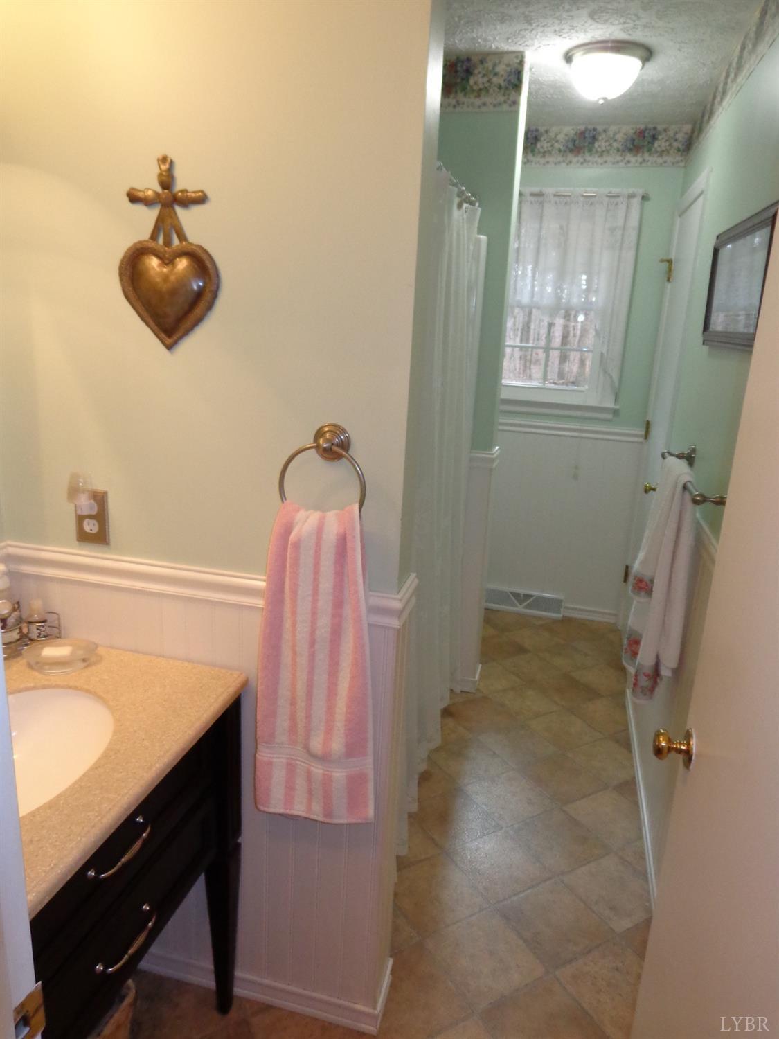 218 Otterview Road Forest, VA 24551 - Photo 45 of 63 a bathroom with a sink and a mirror