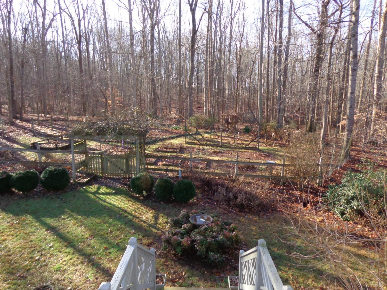 218 Otterview Road Forest, VA 24551 - Photo 6 of 63 View of rear yard/garden area from deck