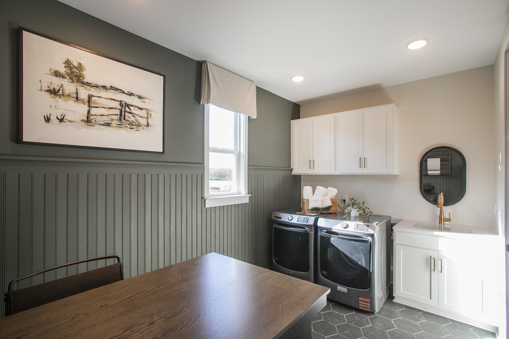 19 Pinnacles Lane Lebanon, TN 37090 - Photo 41 of 50 a kitchen with a sink cabinets and wooden floor