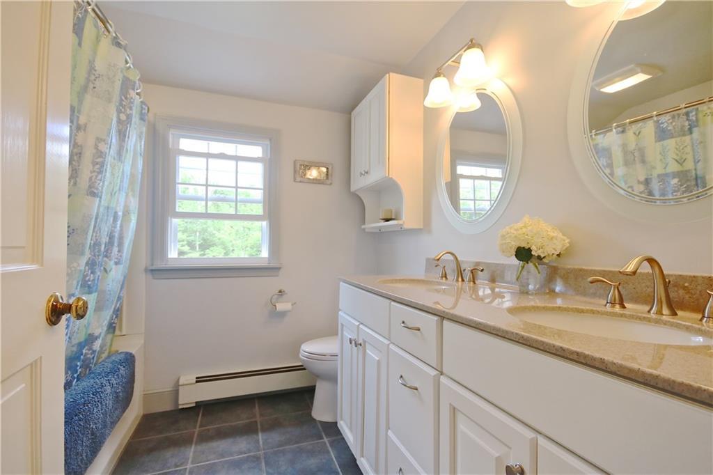104 Orchard Road Cumberland, ME 04021 - Photo 30 of 35 Full bathroom with double sinks.