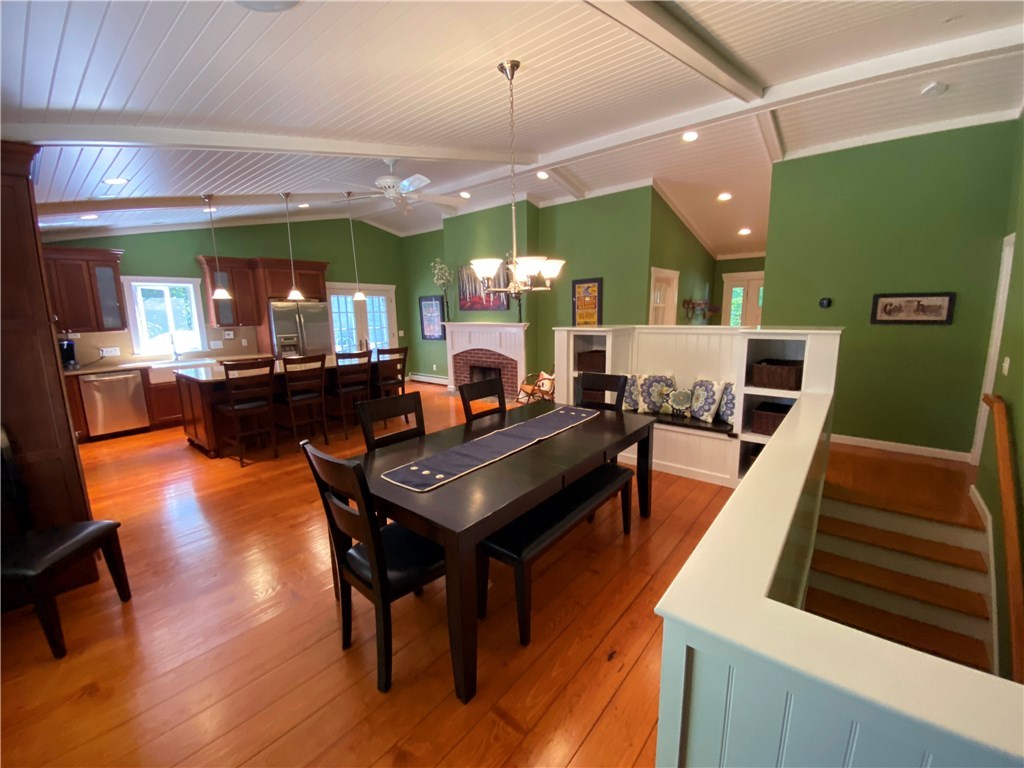 220 Old County Road Smithfield, RI 02917 - Photo 6 of 32 Open kitchen and dining room