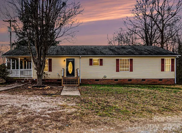 a backyard of a house