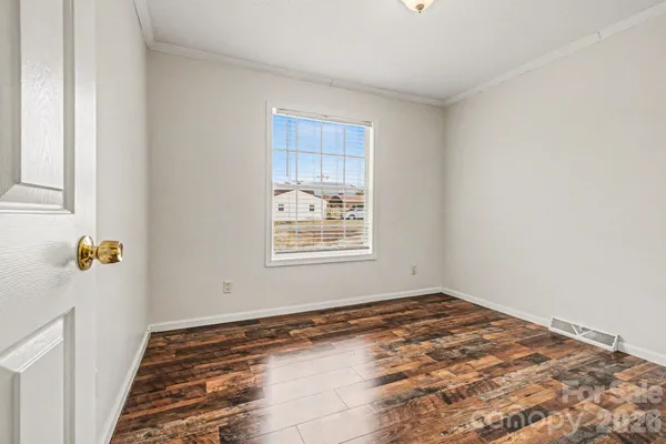 a view of a room with window