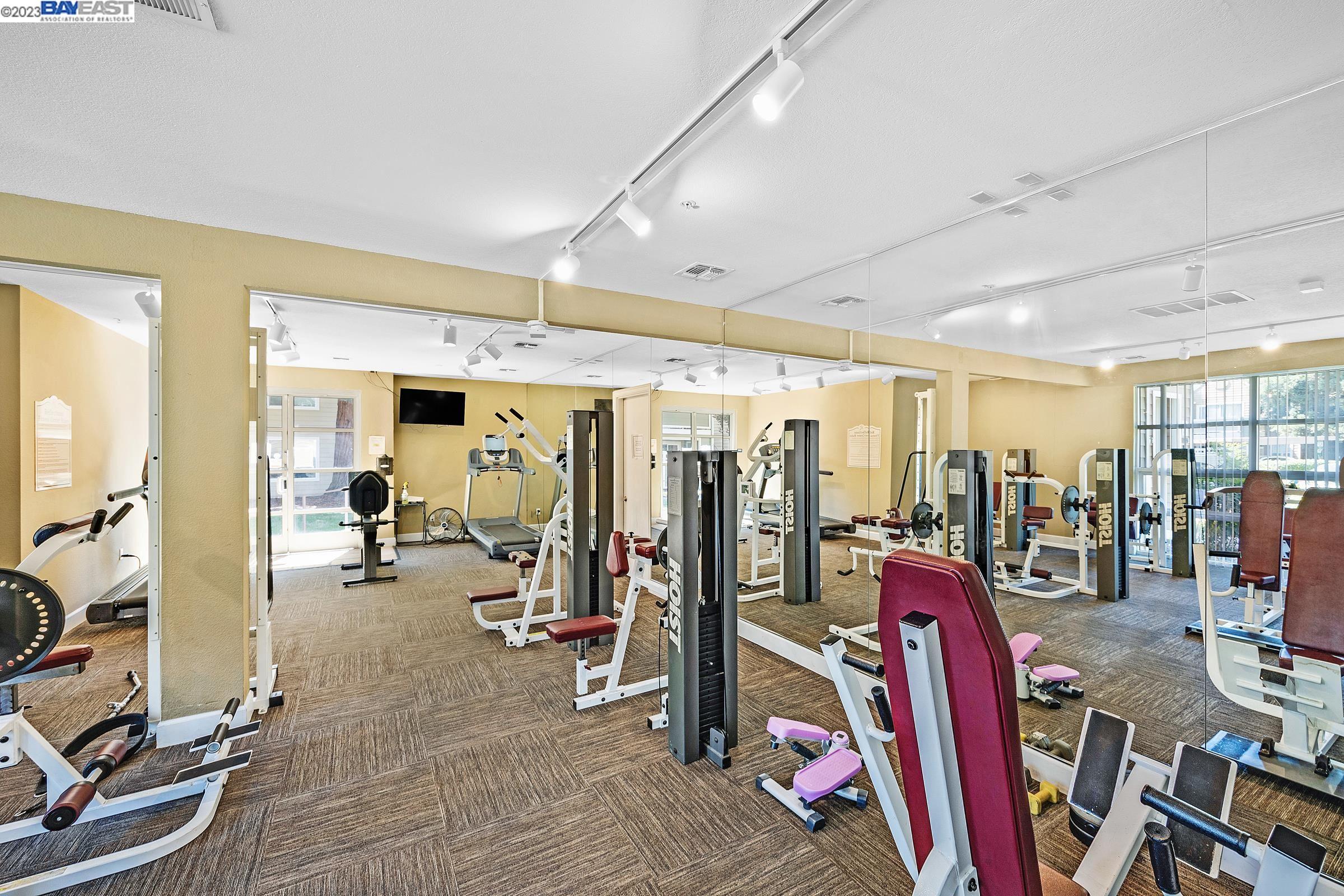 245 Reflections Drive San Ramon, CA 94583 - Photo 29 of 42 a view of a room with gym equipment