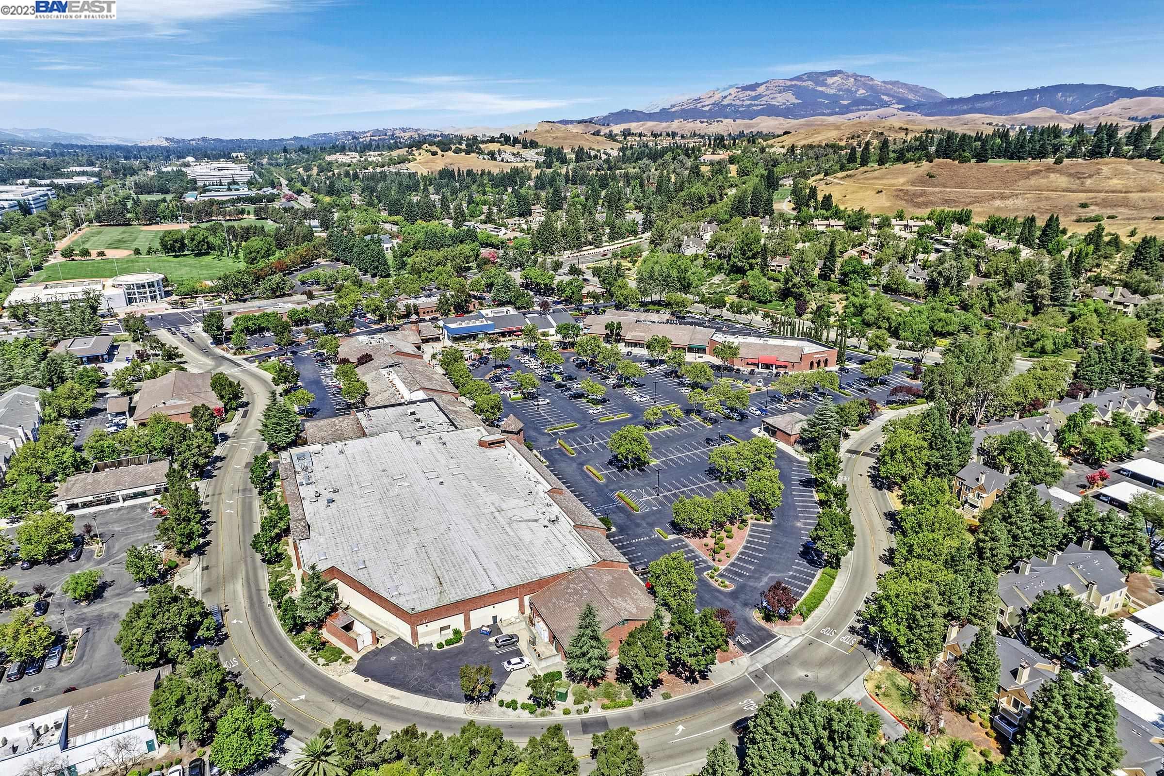 245 Reflections Drive San Ramon, CA 94583 - Photo 40 of 42 an aerial view of residential houses with outdoor space and trees