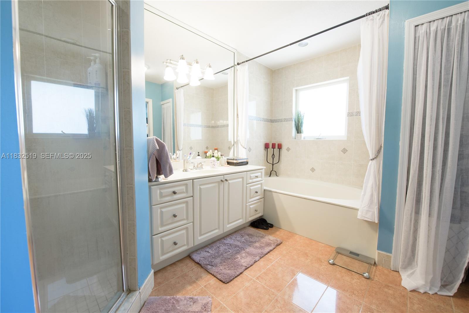 18740 Southwest 297th Street Homestead, FL 33030 - Photo 16 of 46 a bathroom with a tub sink and mirror