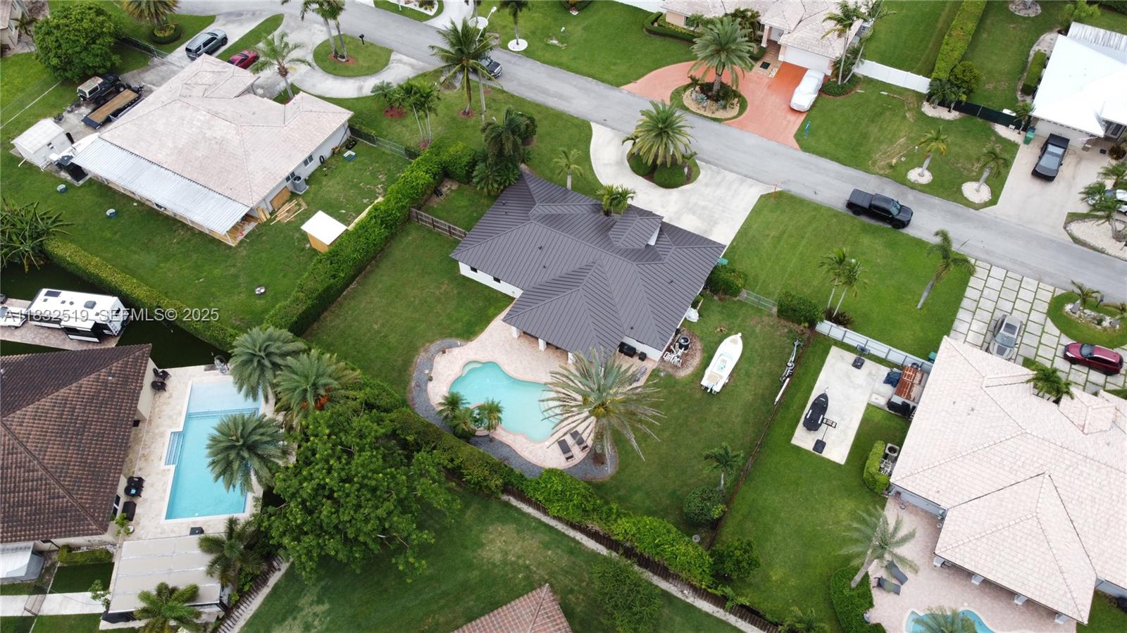 18740 Southwest 297th Street Homestead, FL 33030 - Photo 32 of 46 an aerial view of a house