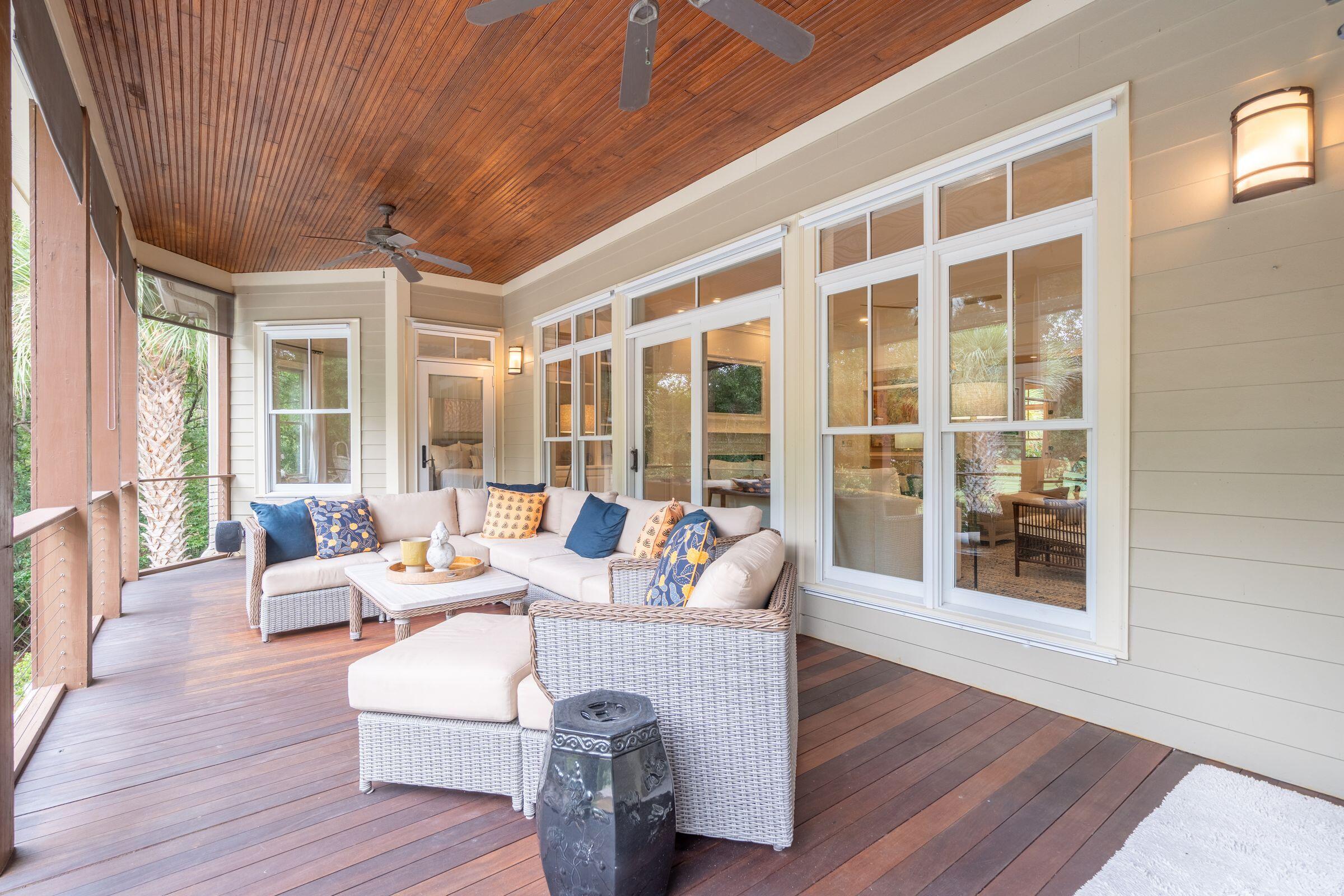 3902 Colonel Vanderhorst Circle Mount Pleasant, SC 29466 - Photo 41 of 90 Screened Porch