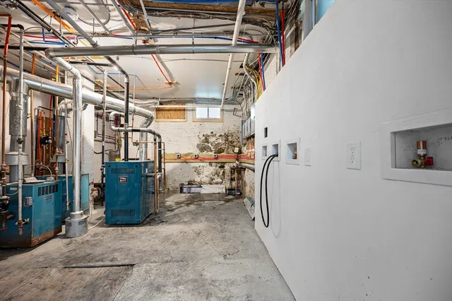 a view of a storage room