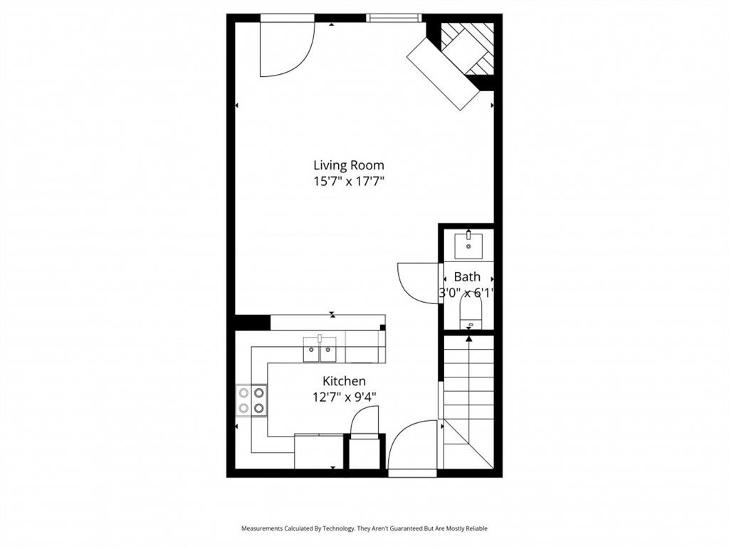 22 Abbey Road Euless, TX 76039 - Photo 21 of 23 Level 1 of floor plan